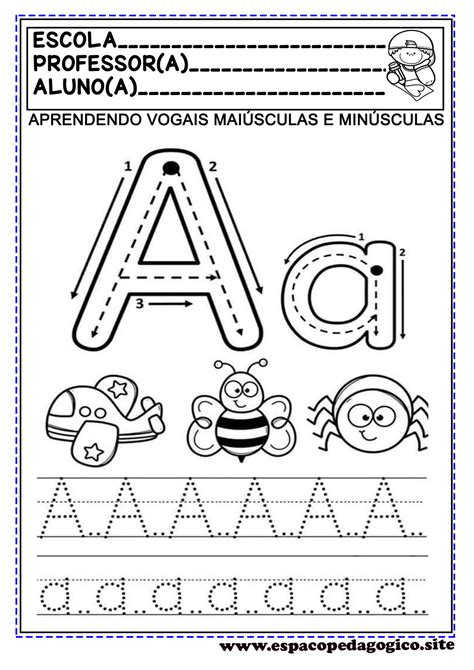 Atividades De Coordenação Motora Alfabeto
