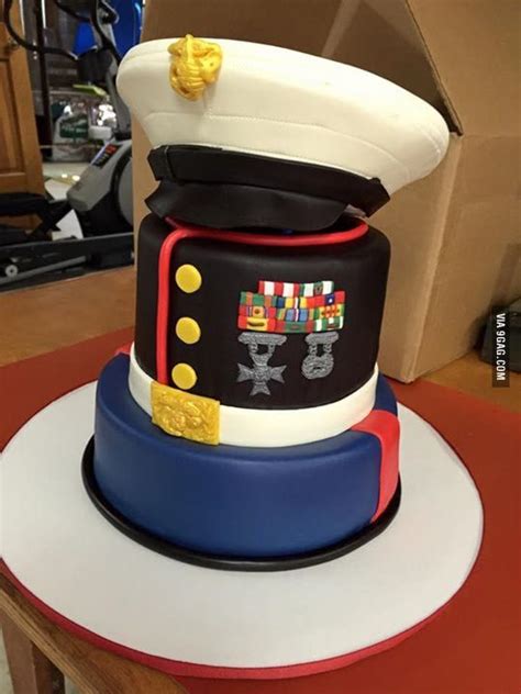 Happy Birthday Marines Crayon Cake Get More Anythinks