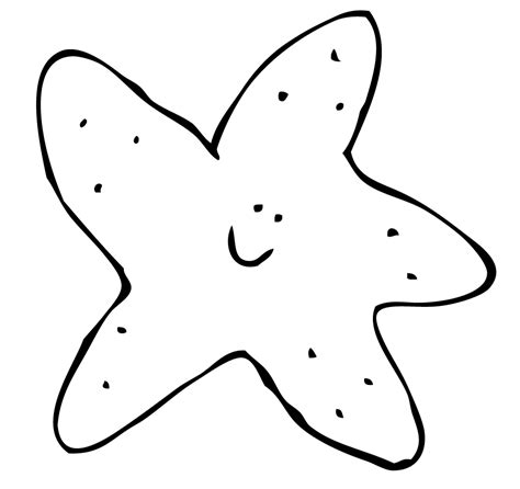 More images for blank starfish coloring page » Starfish Outline | Free download on ClipArtMag