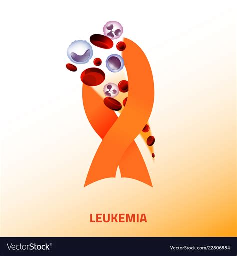 Leukemia Icon Royalty Free Vector Image Vectorstock