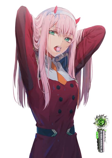 Darling In The Franxxzero Two Sweet Pose Render Ors Anime Renders