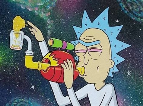 Rick And Morty Weed Pfp The Best 30 Trippy Rick And Morty Smoking