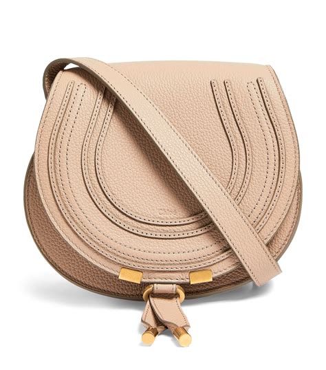 Chloé Small Leather Marcie Saddle Bag Harrods Us