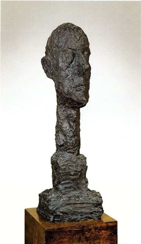 Alberto Giacometti Monumental Head 1960 Alberto Giacometti