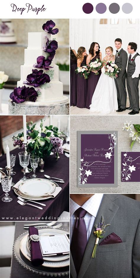10 Pretty Shades Of Purple Wedding Color Combos Artofit