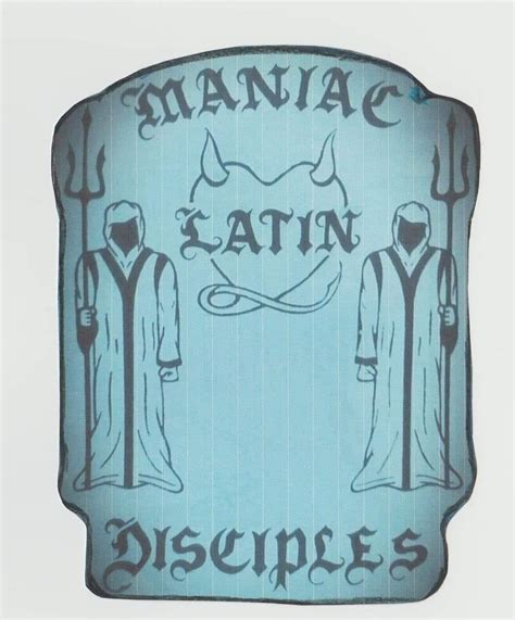 Maniac Latin Disciples Rchiraqology
