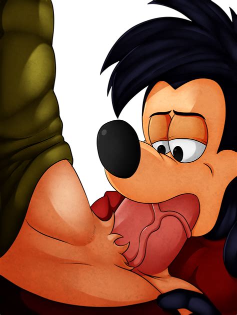 Rule A Goofy Movie Anthro Balls Blackbear Canine Disney Fellatio