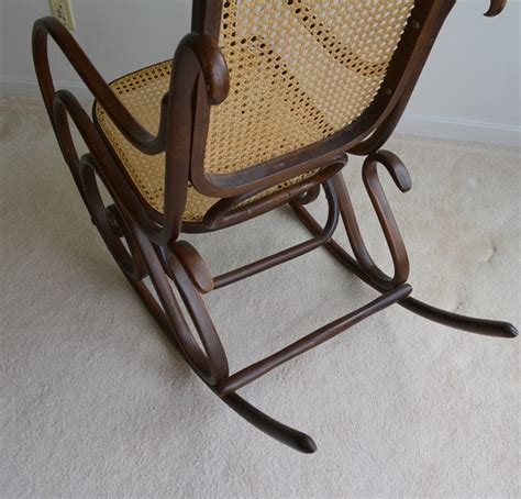 Reproduction Thonet Bentwood Rocking Chair Ebth