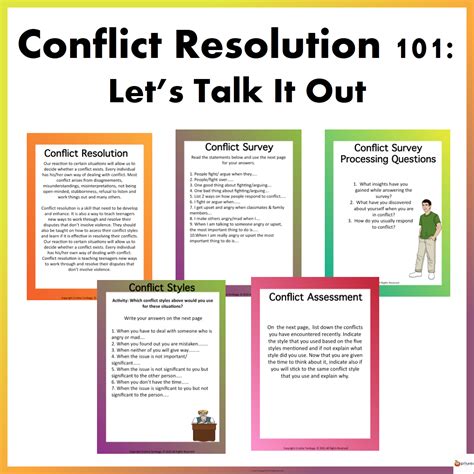 conflict 101 let s talk it out made by teachers conflict