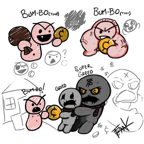The Legend Of Bum Bo Doodles By Fr4nkfrondoso The Binding Of Isaac