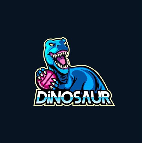 Dinosaur Mascot Logo Icon Design 2815927 Vector Art At Vecteezy