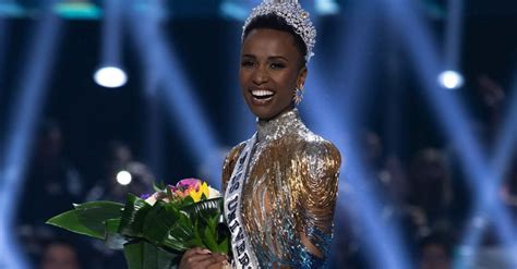South African Beauty Zozibini Tunzi Crowned Miss Universe 2019
