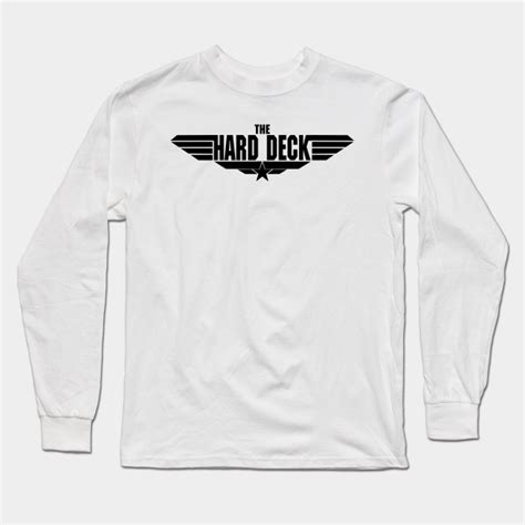 Top Gun Maverick Logo Parody Hard Deck Vintage Retro 80s Top Gun