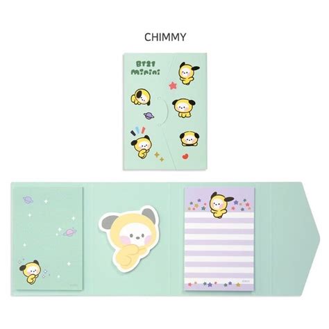 This Bt21 Minini Sticky Memo Pad Is Your Best Buddy When It Comes To
