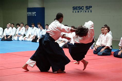 Aikido is a japanese martial art created by morihei ueshiba o'sensei. aikido - Wiktionary