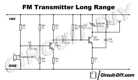 How To Make Long Range Fm Transmitter Circuit Weekend Projects