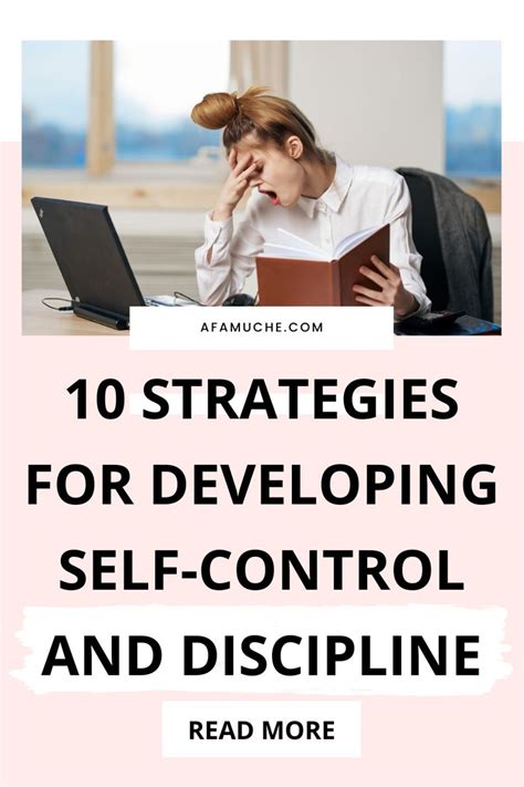 How To Develop Self Control And Be Disciplined Development Self