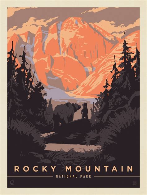 Rocky Mountain National Park Bear Hug Anderson Design Group