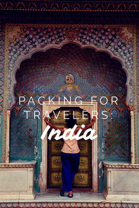 Packing For Travelers India Mahima Siripurapu