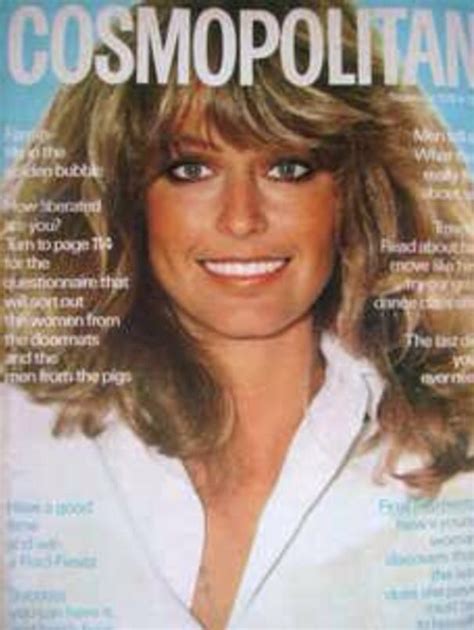 Farrah Fawcett Covers Cosmopolitan Magazine Uk September 1978