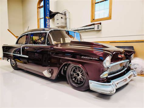 This Bickel Built Drag Radial 55 Chevy Is A Rolling Work Of Art