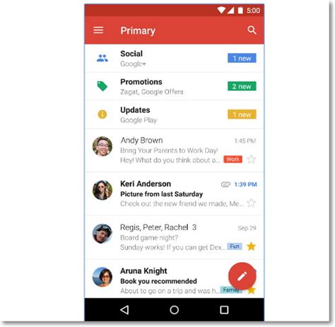 Descargar Gmail Para Android 6 Lo Nuevo De Hoy