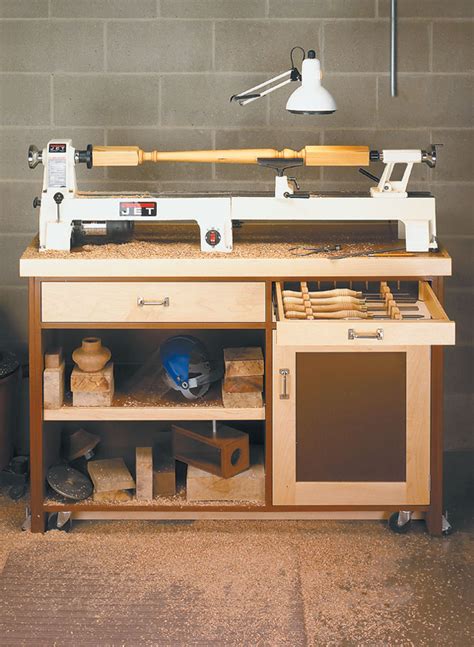 Mini-Lathe Stand | Wood turning lathe, Woodworking bench plans, Wood