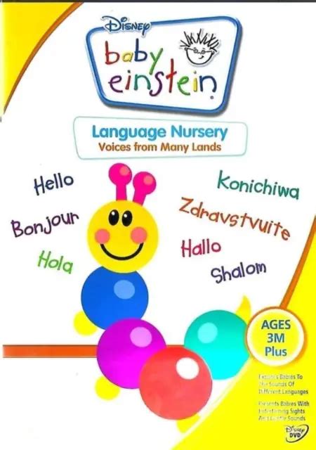 Baby Einstein Language Nursery New Dvd Top Quality Free Uk Shipping £5