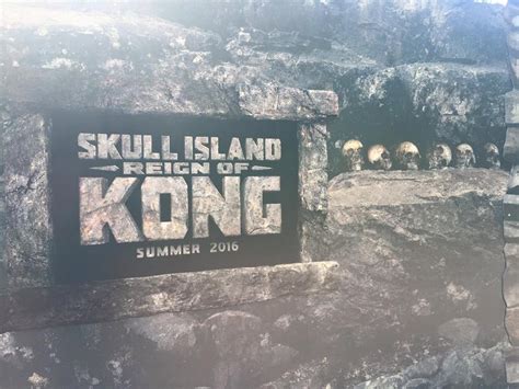 Photos Skull Island Reign Of Kong Update From Universal Orlando Ride