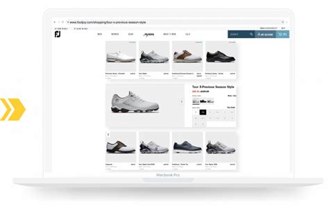 Footjoy Outreach Shopping Longtail Ux