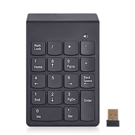 Jual Numeric Keyboard Wireless Keypad Mini Numeric Wireless 24ghz 10