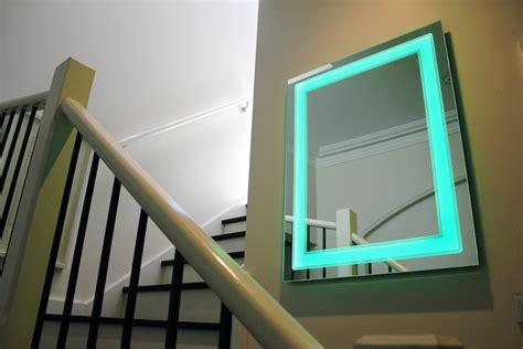 Create an art deco style bathroom with bathroom supastore. Art Deco Bathroom Lighted Mirror - Clearlight Designs