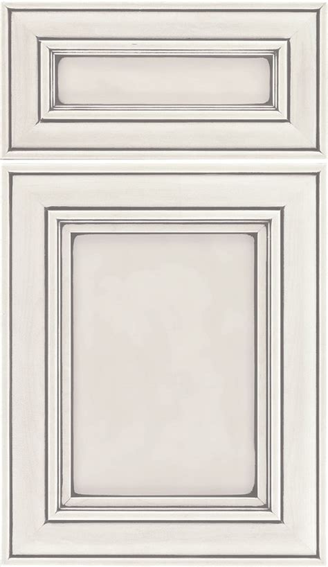 It's a great choice for walls because it doesn't feel cold, but also an excellent choice for kitchen cabinets. Alabaster Pewter Glazed Cabinet Finish - Kitchen Craft