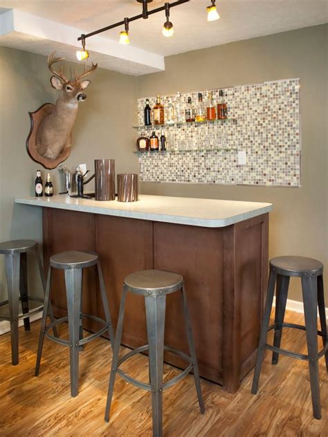 Bay window home bar idea. Home Bar Ideas: 89 Design Options | Diy home bar, Home bar ...