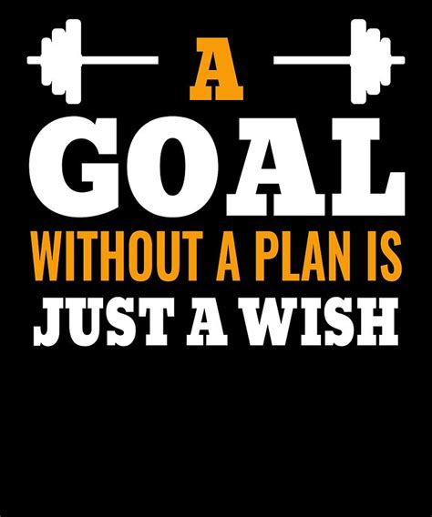 A Goal Without A Plan Is A Wish Classicstips
