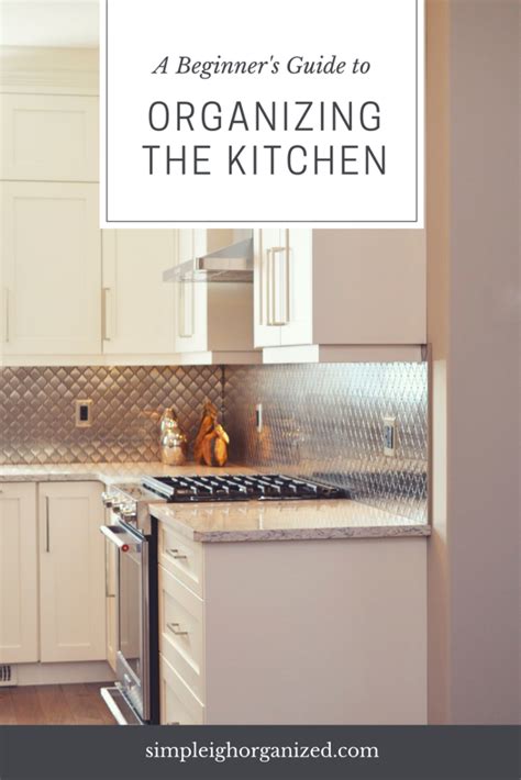 How To Declutter Your Kitchen A Beginners Guide Simpleigh Organized