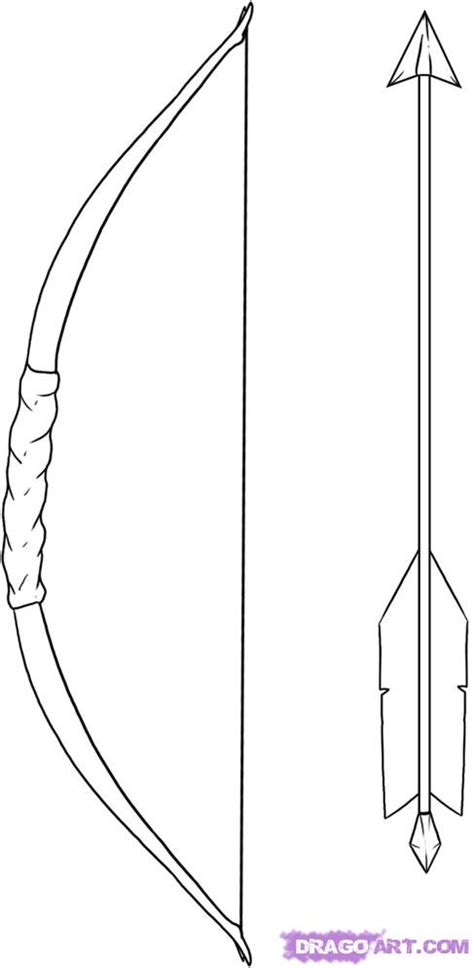 Colorings to and color, arrow shapes coloring netart, arrow coloring at colorings to and color, long bow clipart etc, bow and arrow coloring click on the coloring page to open in a new window and print. How to Draw a Bow and Arrow, Step by Step, Projectile ...