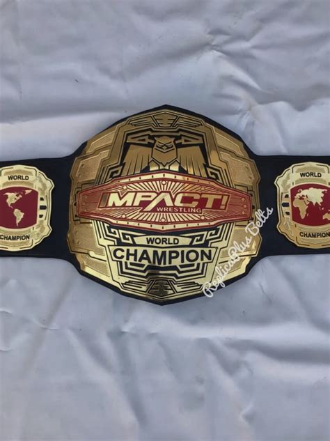 Impact Wrestling World Championship Belt Tna Replica Title Perfectly