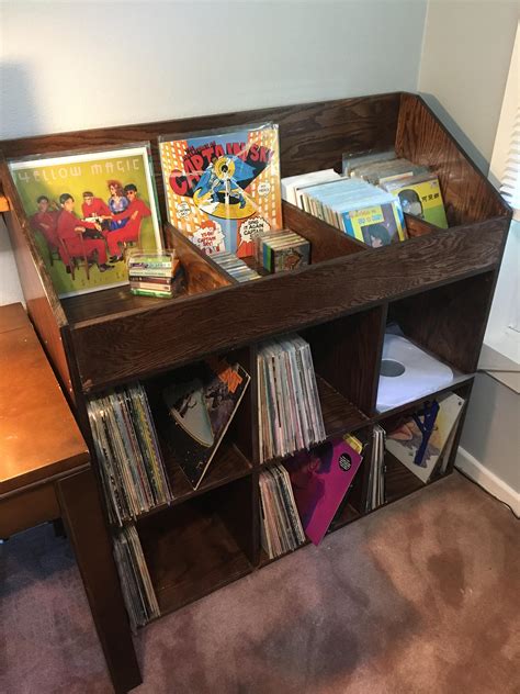 Just Finished Building My Custom Record Storage Cabinet Vinyl