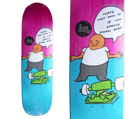 うわあ 草 ネクデカ コンロ兄貴草 したのほうで? KROOKED RONNIE SANDOVAL HOW IT IS DECK (8.5 x 32inch) デッキ スケートボード ...