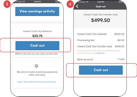 For your security, we set limits on how much money you can send via direct deposit. How do I get my earnings using Instant Cash Out? - Grubhub ...