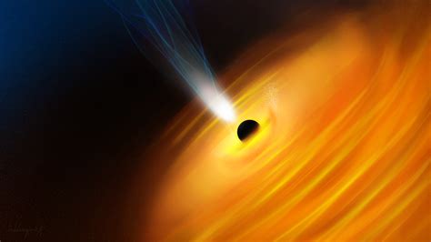 Black Holes Digital Art Supermassive Black Hole 2560x1440 Wallpaper