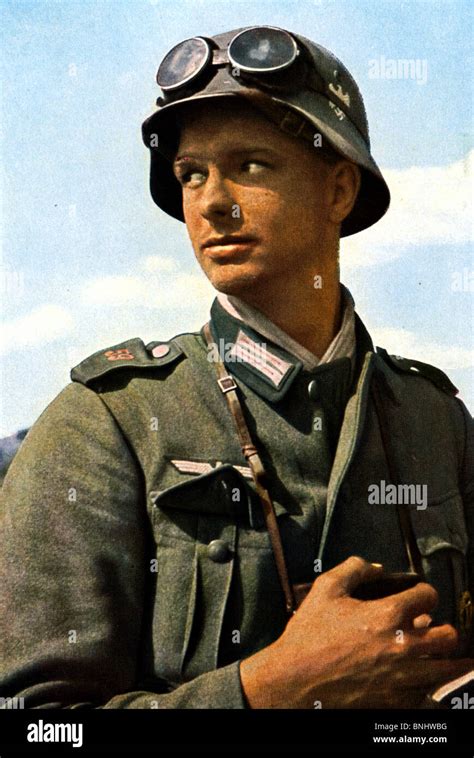 La Deuxième Guerre Mondiale Lallemagne Nazie Man Portrait Soldat