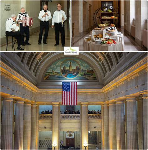 Monica and zach had a gorgeous cleveland city hall rotunda wedding! Cleveland City Hall Rotunda Wedding| Ricky & Jamie | Imagine It Photography