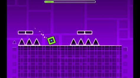 Geometry Dash Level 1 Stereo Madness Complete 3 Coins Full Hd 1080p 60 Fps Youtube
