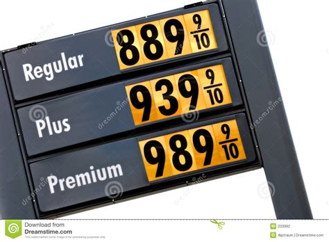 Gas prices tomorrow stock photo. Image of fuel, expensive - 233992