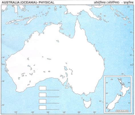 Physical Map Of Australia For Students Pdf Download
