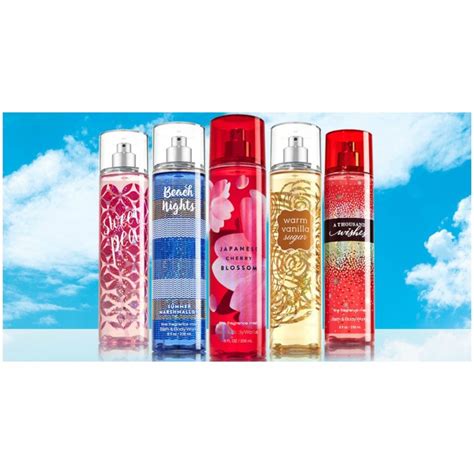 Original Bath And Body Works Fragrance Mists 236ml Shopee Philippines