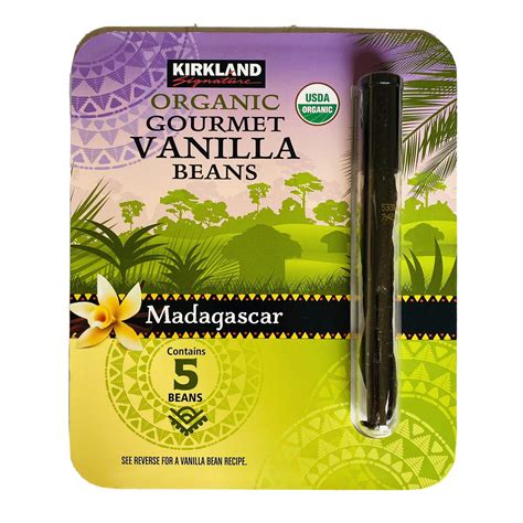 Buy Kirkland Signature Organic Gourmet Madagascar Vanilla Beans