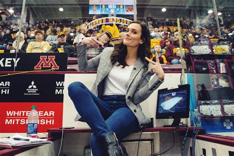 Katie Storm Sports Broadcaster Minnesotan Proud Navy And Marine Sister